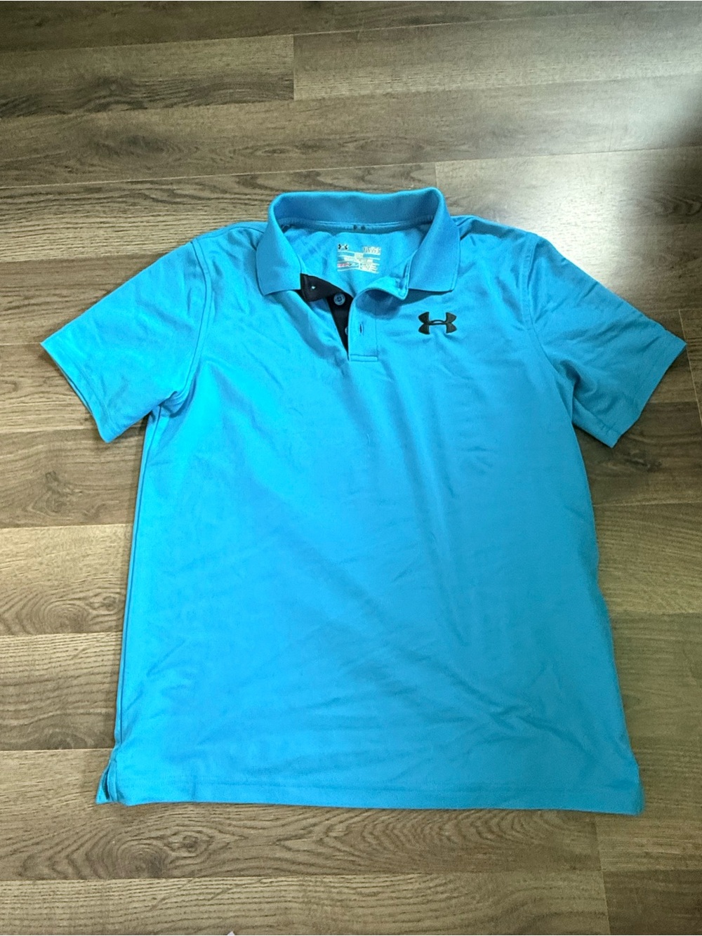 Under Armour Men’s Aqua Blue Performance Polo
